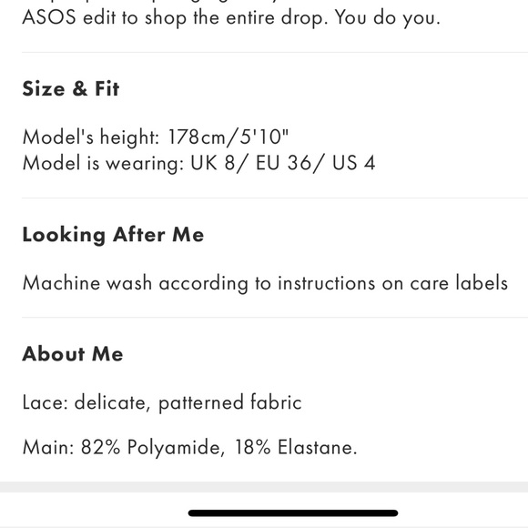 ASYOU lace strapless maxi dress in white - Picture 6 of 7